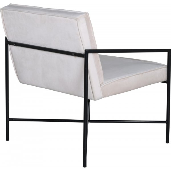 Tetra fåtölj - Beige sammet Tetra fåtölj - Beige sammet