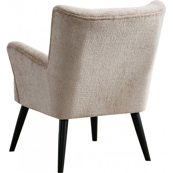 Fauteuil Marie - Biscuit boucl�