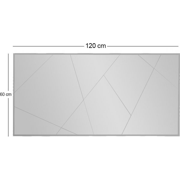 Miroir mural Eilish - Blanc Miroir mural Eilish - Blanc