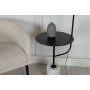 Malsta bordslampa - Vit marmor/svart