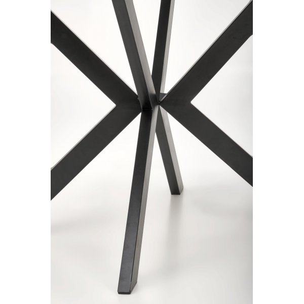 Table à manger Nastro 100-250 cm - Marbre blanc/noir Table à manger Nastro 100-250 cm - Marbre blanc/noir