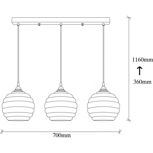 Plafonnier Gullvi 12 - Or/noir Plafonnier Gullvi 12 - Or/noir