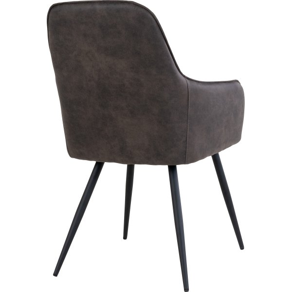 Fauteuil Harbo - Gris foncé Fauteuil Harbo - Gris foncé
