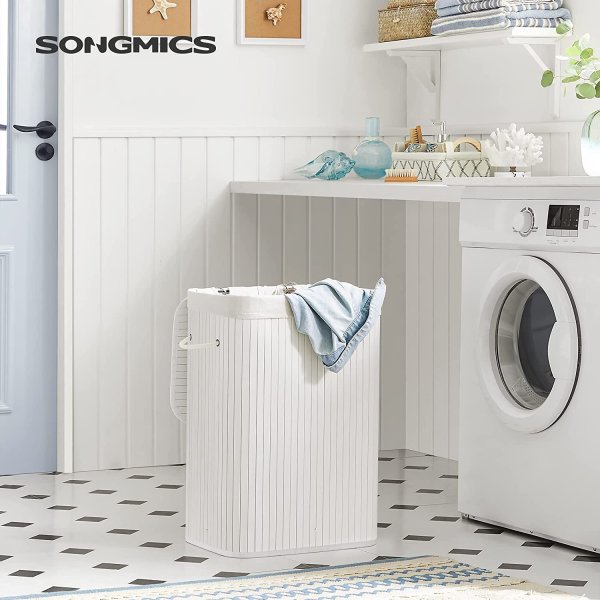 Carolin tvättkorg 72 l - Vit Carolin tvättkorg 72 l - Vit