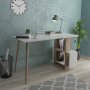 Lagomood skrivbord 120x60 cm - Ek/vit