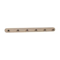 Confect kroklist - 6 krokar - Whitewash-ek/metall Confect kroklist - 6 krokar - Whitewash-ek/metall