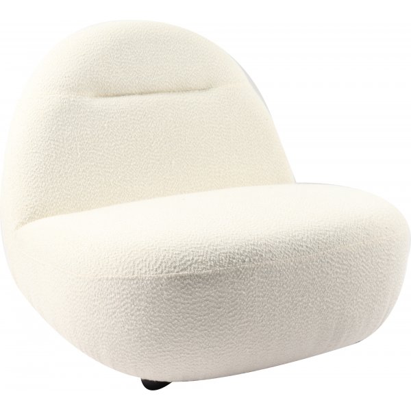 Fauteuil Boogi en Boucle / Teddy blanc cass�