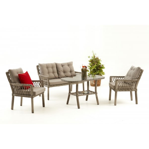 Pure loungegrupp 2 - Cream