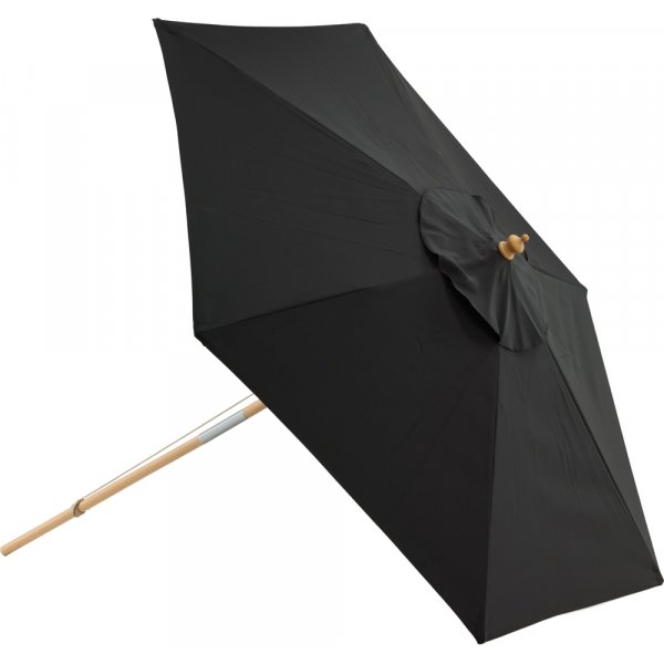 Corypho parasoll - Svart/Natur