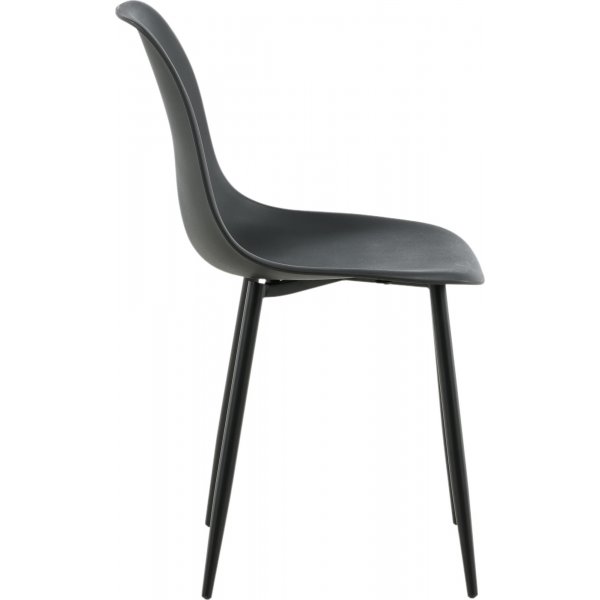 Bridge matstol - Svart plast Bridge matstol - Svart plast