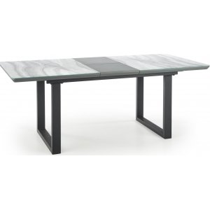 Table  manger Nesta 160-200 cm - Blanc/gris