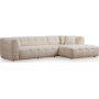 Cady divansoffa höger - Beige