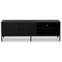 Stilo V.2 tv-bnk 150 cm svartbetsad ek