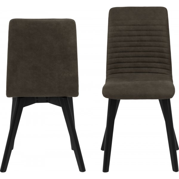 Chaise de salle à manger Arosa - Gris Chaise de salle à manger Arosa - Gris