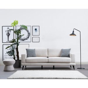 Nordic 3-sits soffa - Beige