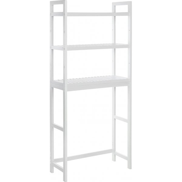 Japonica badrumshylla 63 x 163 cm - Vit