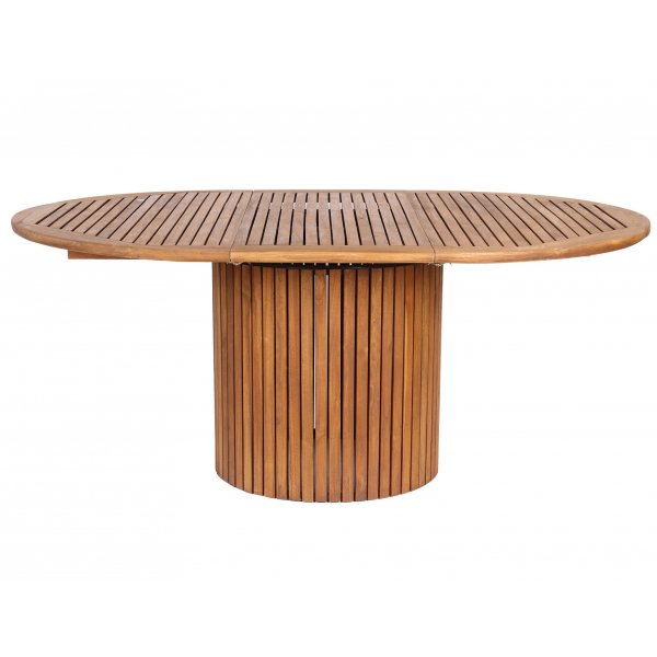 Saltö teakbord runt förlängningsbart Ø115 + 40 cm Saltö teakbord runt förlängningsbart Ø115 + 40 cm