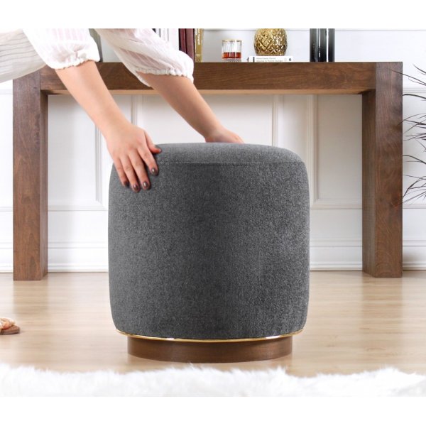 Pouf Zeone - Gris