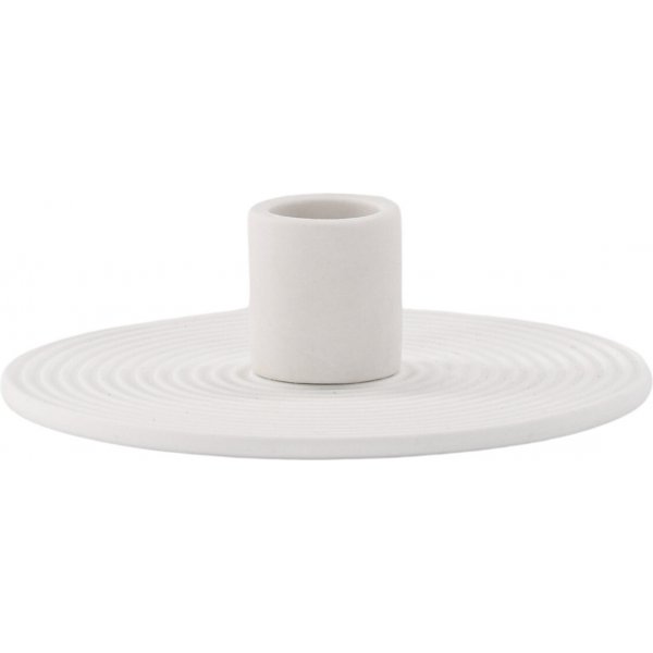 Dian ljusstake 12 x 4 cm - Vit