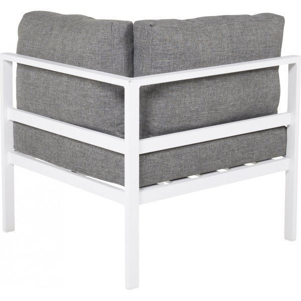 Copacabana hörnmodul - Grå/Vit Copacabana hörnmodul - Grå/Vit