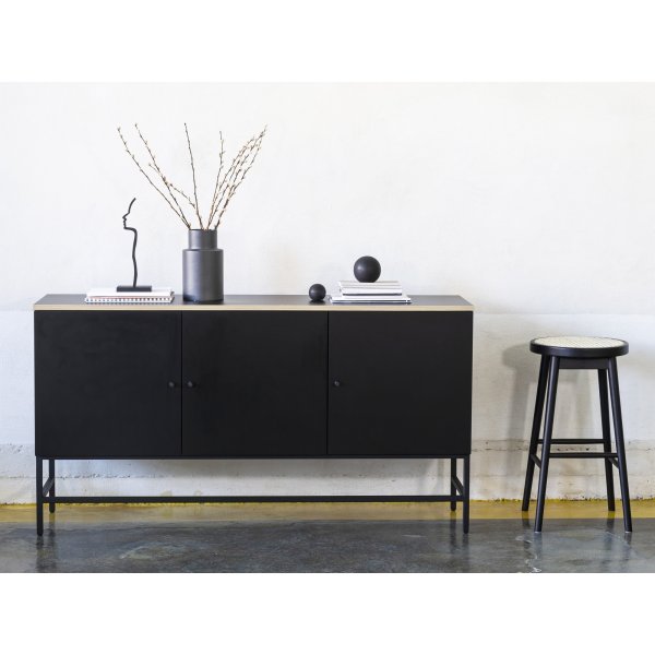 Edge sideboard - Svart hgtryckslaminat (HPL)