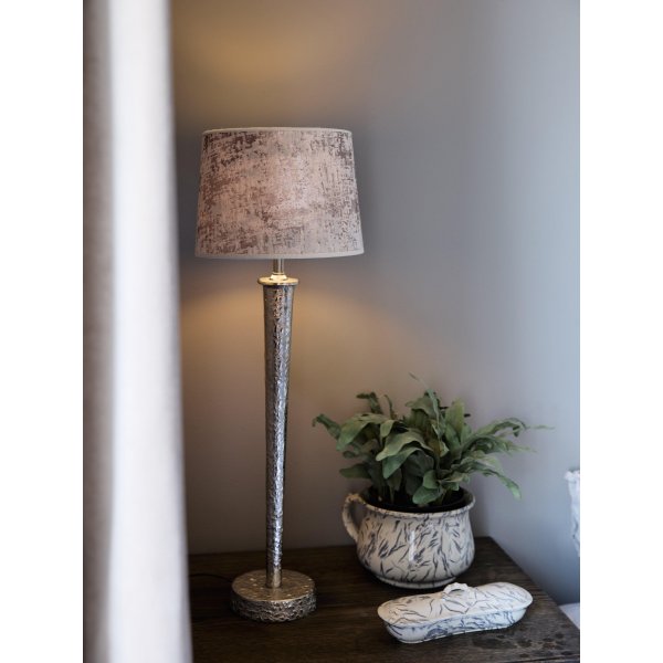 Pied de lampe Bob - Argent Pied de lampe Bob - Argent