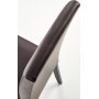 June stol - wenge/mrk brun