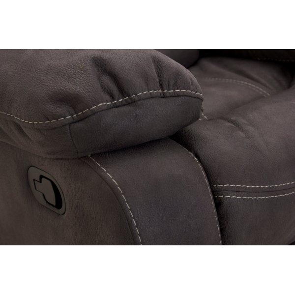 Canap d\\\'angle manuel Kensington - Gris