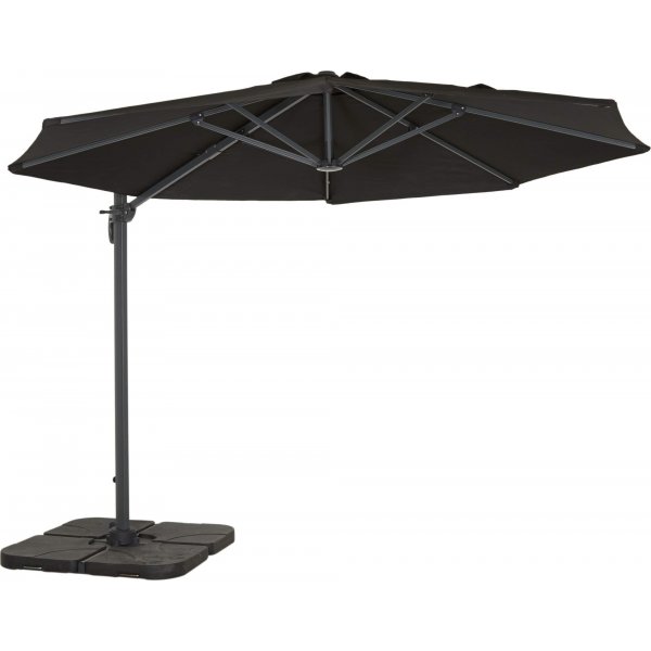 Tobago parasoll � 300 cm - Svart