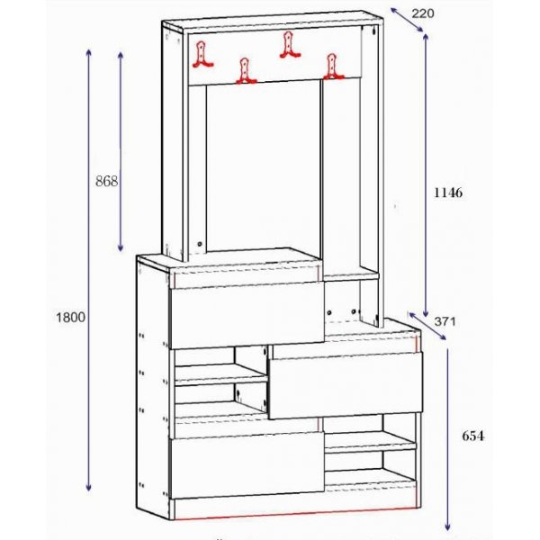 Chop hallmbel - Vit/valnt