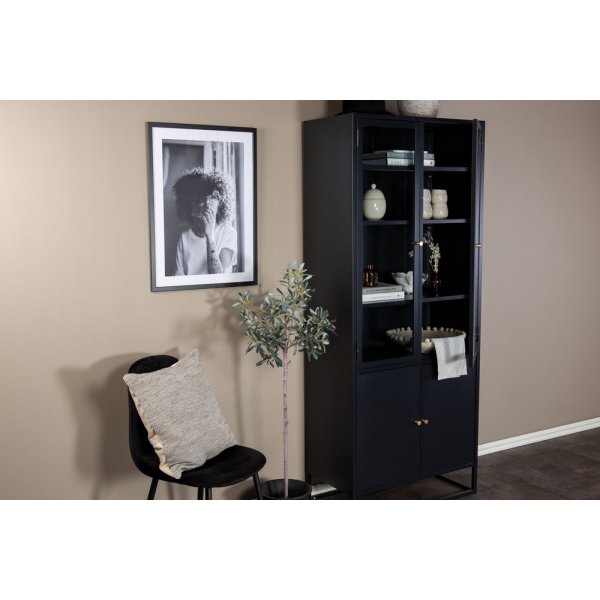 Torsnäs vitrinskåp - Svart Torsnäs vitrinskåp - Svart