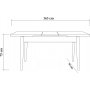 Vina 1053 matgrupp - Furu/antracit
