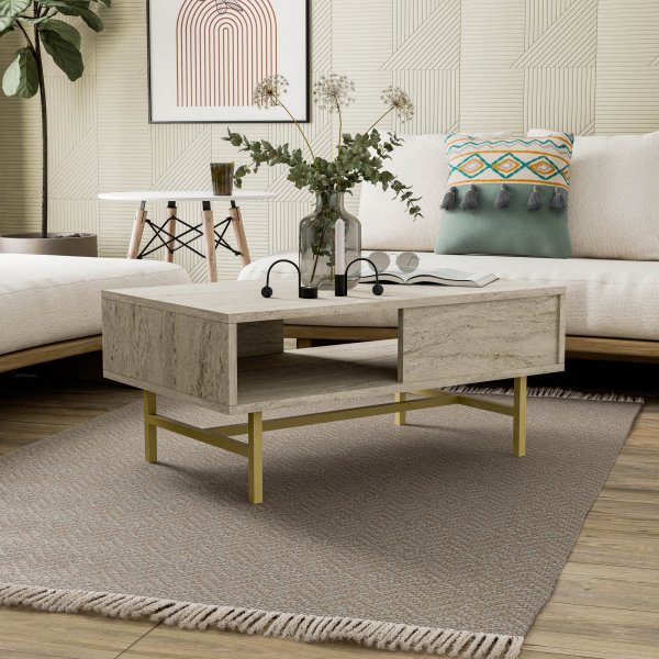 Diamond soffbord - Travertin Diamond soffbord - Travertin