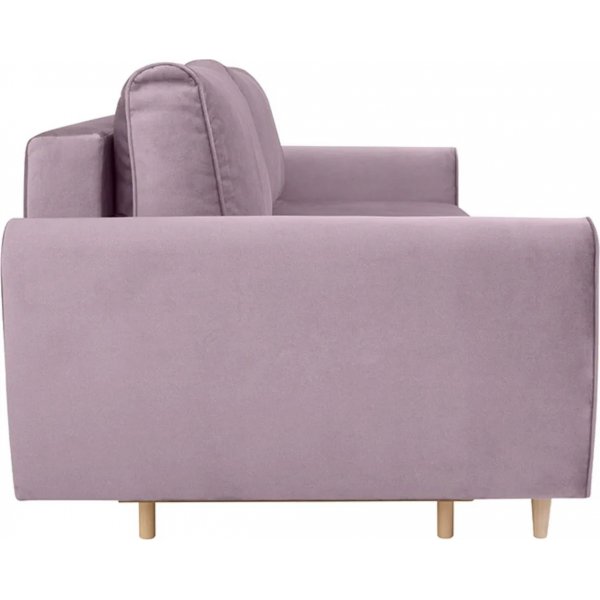 Manila 3-sits bddsoffa - Lila