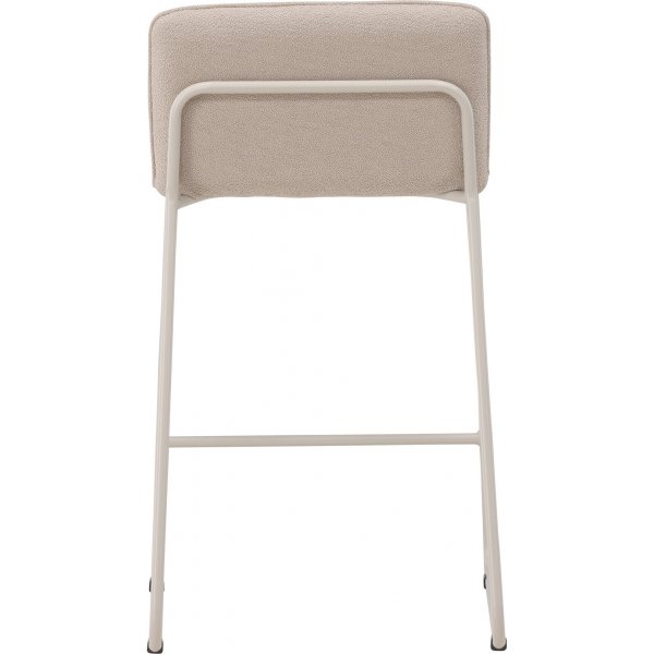 Bisbee barstol - Beige boucl