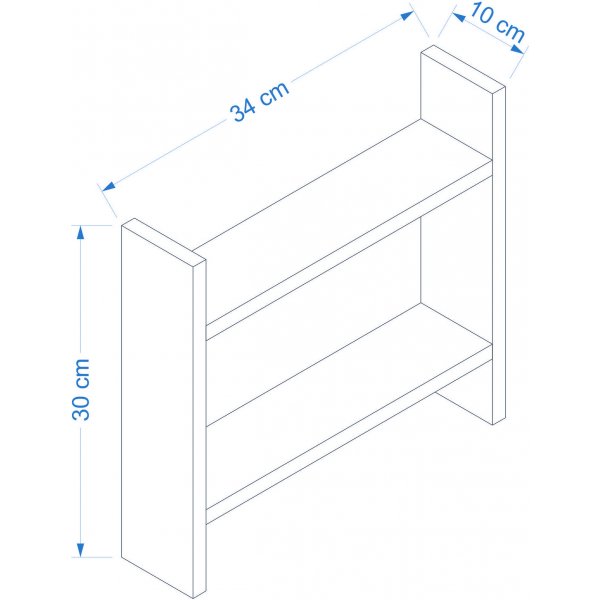 Denver kökshylla - Vit Denver kökshylla - Vit