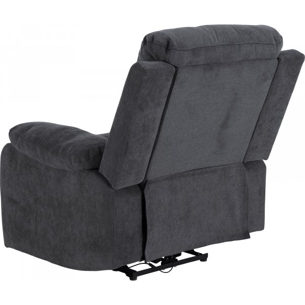 Fauteuil inclinable électrique Mora - Gris Fauteuil inclinable électrique Mora - Gris