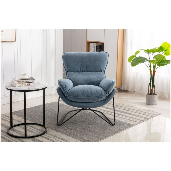 Fauteuil Bray - Denim dlav