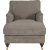 Fauteuil divan Howard Watford Deluxe - Velours ctel marron clair