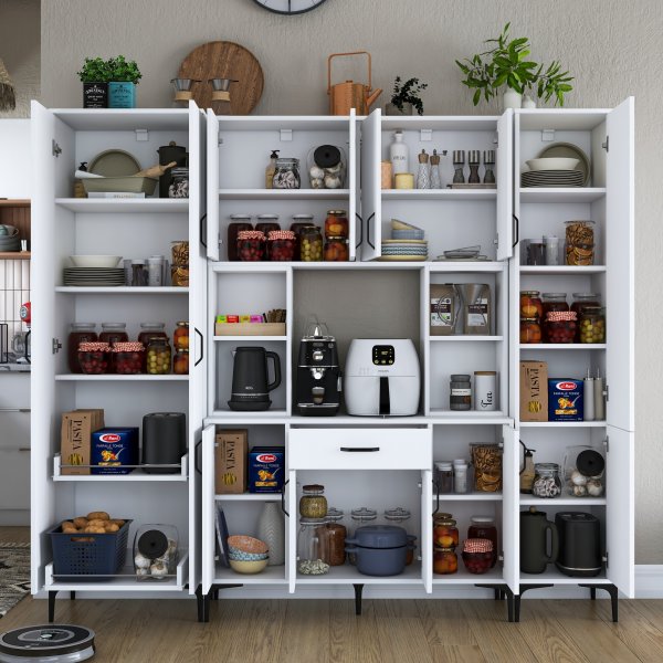 Armoire Jericho 147 - Blanc Armoire Jericho 147 - Blanc