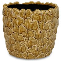 Kruka Ginkgo H16 cm - Gul Kruka Ginkgo H16 cm - Gul