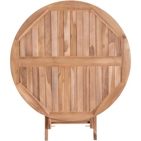 Saltö fällbart teakbord Ø100 Saltö fällbart teakbord Ø100