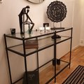Kundbild Tiffany Inca Avlastningsbord 107 x 38 cm - Svart: Så nöjd med mitt köp!!!
