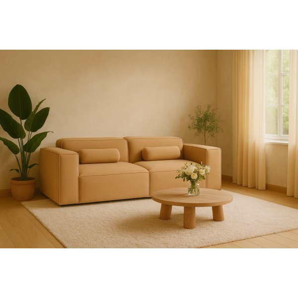 Soffa Madison XL 300 cm - Kamelbrun Soffa Madison XL 300 cm - Kamelbrun