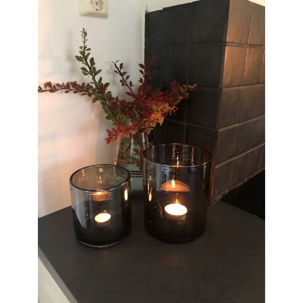 Vase Ocean entre - Lustre gris