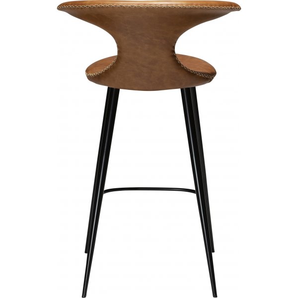 Flair barstol 90 cm - Brun läder Flair barstol 90 cm - Brun läder