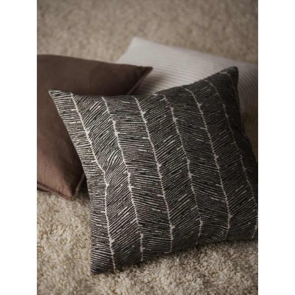 Lee kussenhoes 50 x 50 cm - Bruin