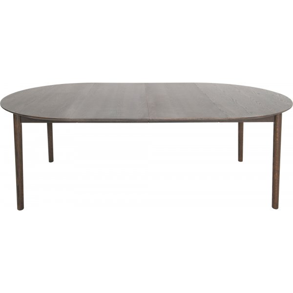Table  manger Karmy 130-230 x 130 cm - Placage chne huil marron