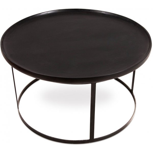 Melissa soffbord 90 cm - Svart