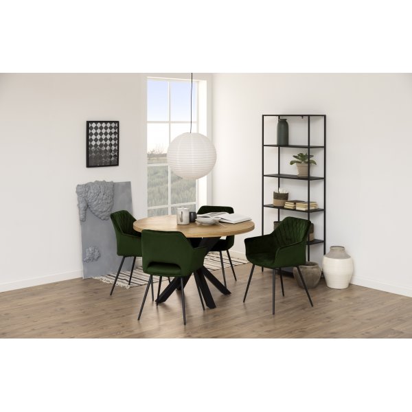 Chaise de salle à manger Felina - Vert olive Chaise de salle à manger Felina - Vert olive